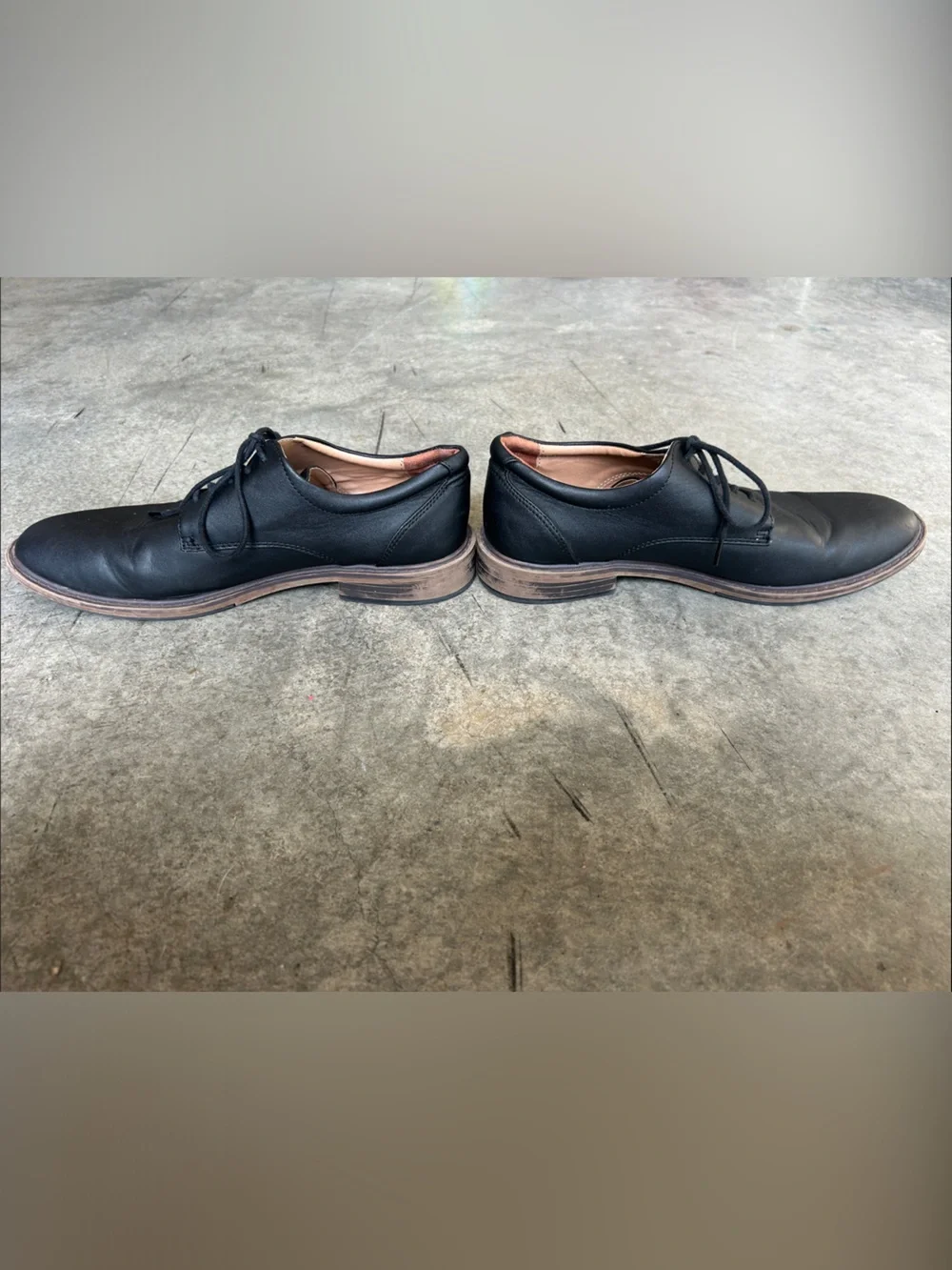 Goodfellow & Co Black Leather Derby Oxfords